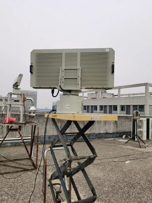 Radar de vigilância costeira 3D de longo alcance Radar de vigilância aérea de alta velocidade