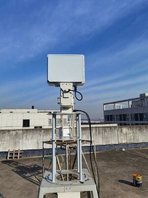 Radar de vigilância terrestre portátil de matriz em fase certificado ISO