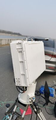 Eficiência Radar de detecção de drones com proteção IP67 de varredura mecânica a 360°